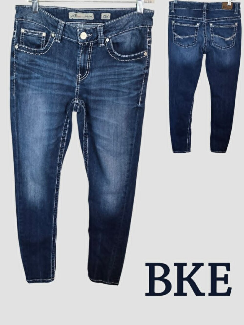 BKE Payton Dark wash Skinny Casual Jeans  Womens 28 x 31 1/2